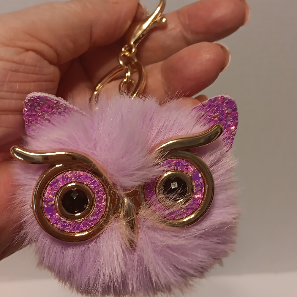 Stylish Owl Keychain - Picture 2 of 3